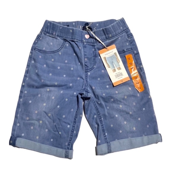 NEW! Vigoss super stretch denim Bermuda shorts 12 years - Picture 1 of 6